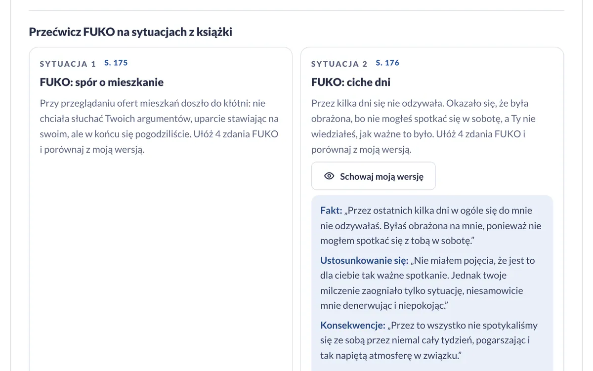 FUKO w panelu: sytuacja z książki i moja wersja rozmowy w czterech krokach